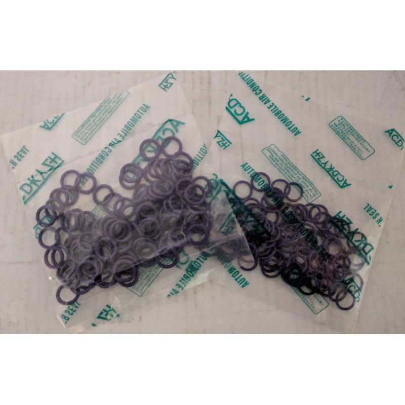 Car Aircon ORing (per pack) 5/16 3/8 1/2 5/8 R12 or 134a