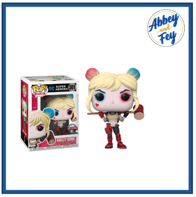 Funko Pop DC Heroes HARLEY QUINN With 