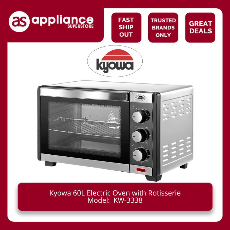 Kyowa 60L Electric Oven with Rotisserie KW3338 Lazada PH