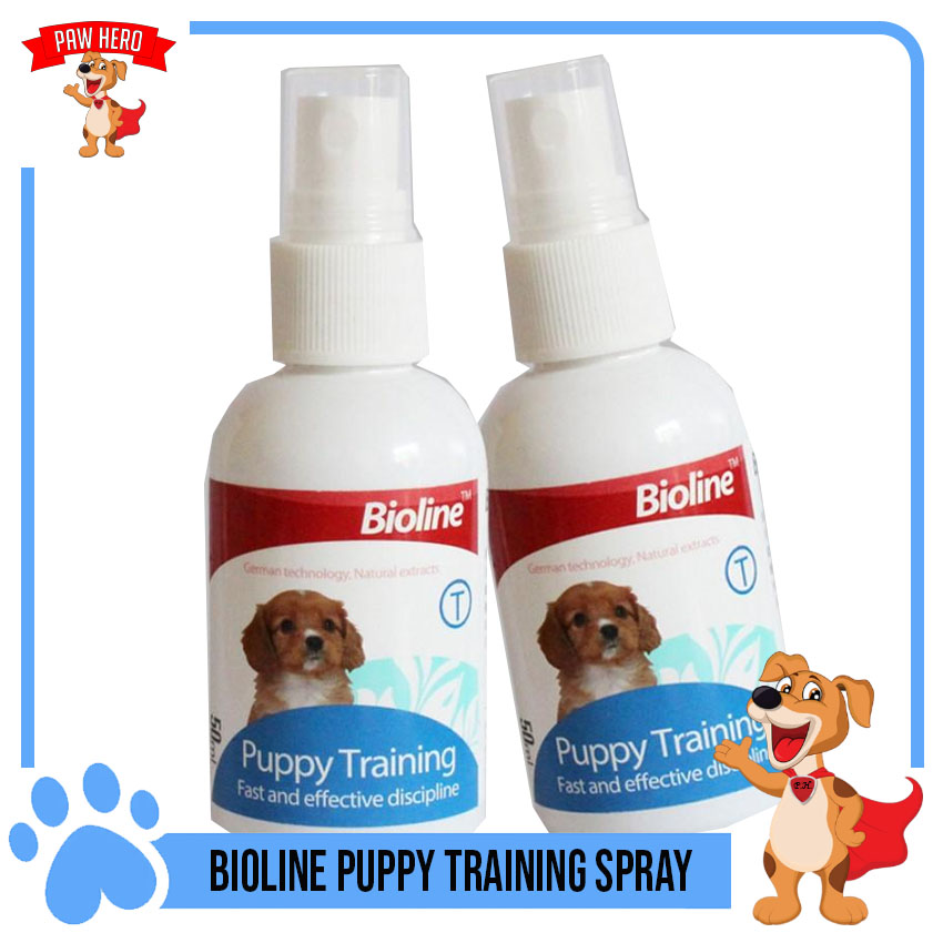 PAW HERO Bioline Puppy Training Spray 50ml Lazada PH