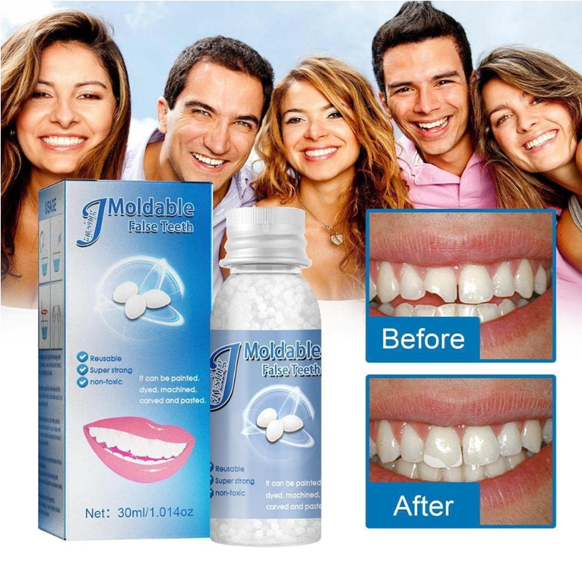Moldable False Teeth Temporary Tooth Repair Kit For Filling The