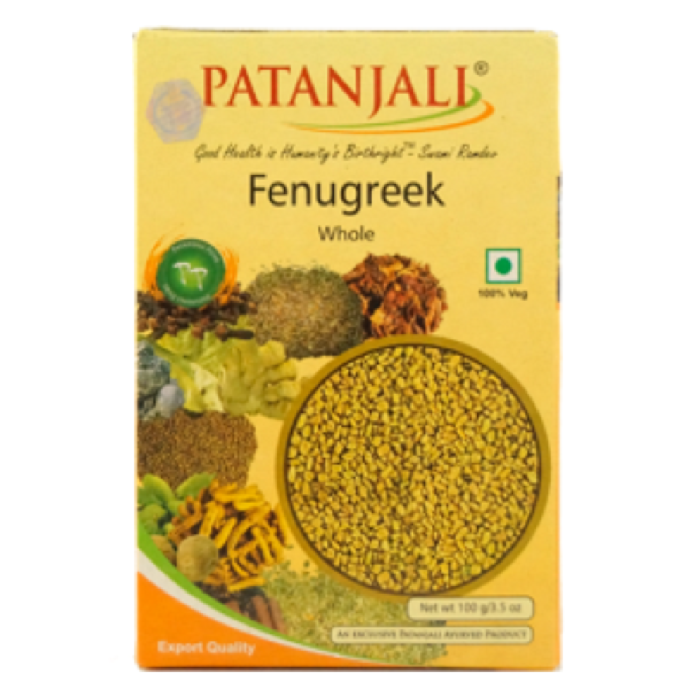 Patanjali FENUGREEK Whole 100g {Made in India} Lazada PH