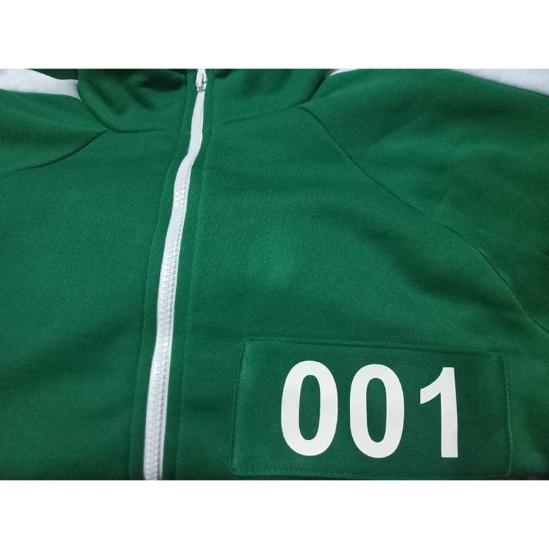 Ang mainit na benta ☞Squid Game Costume for Adult Jacket and Jogger
