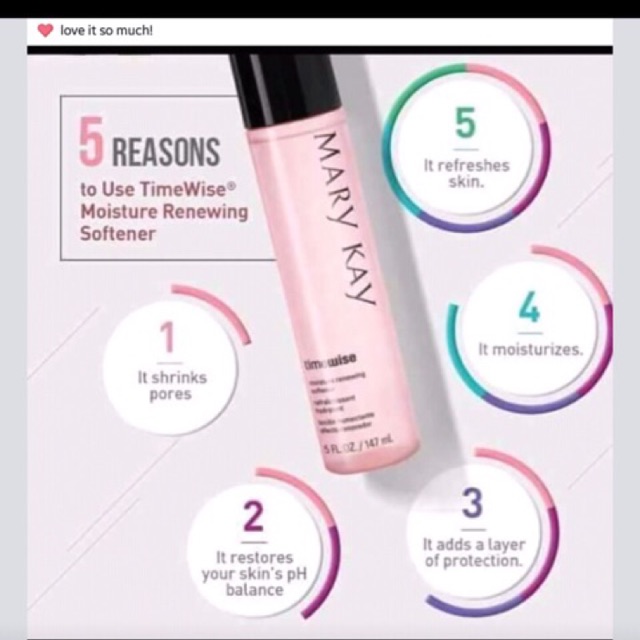 mary kay renewing softener