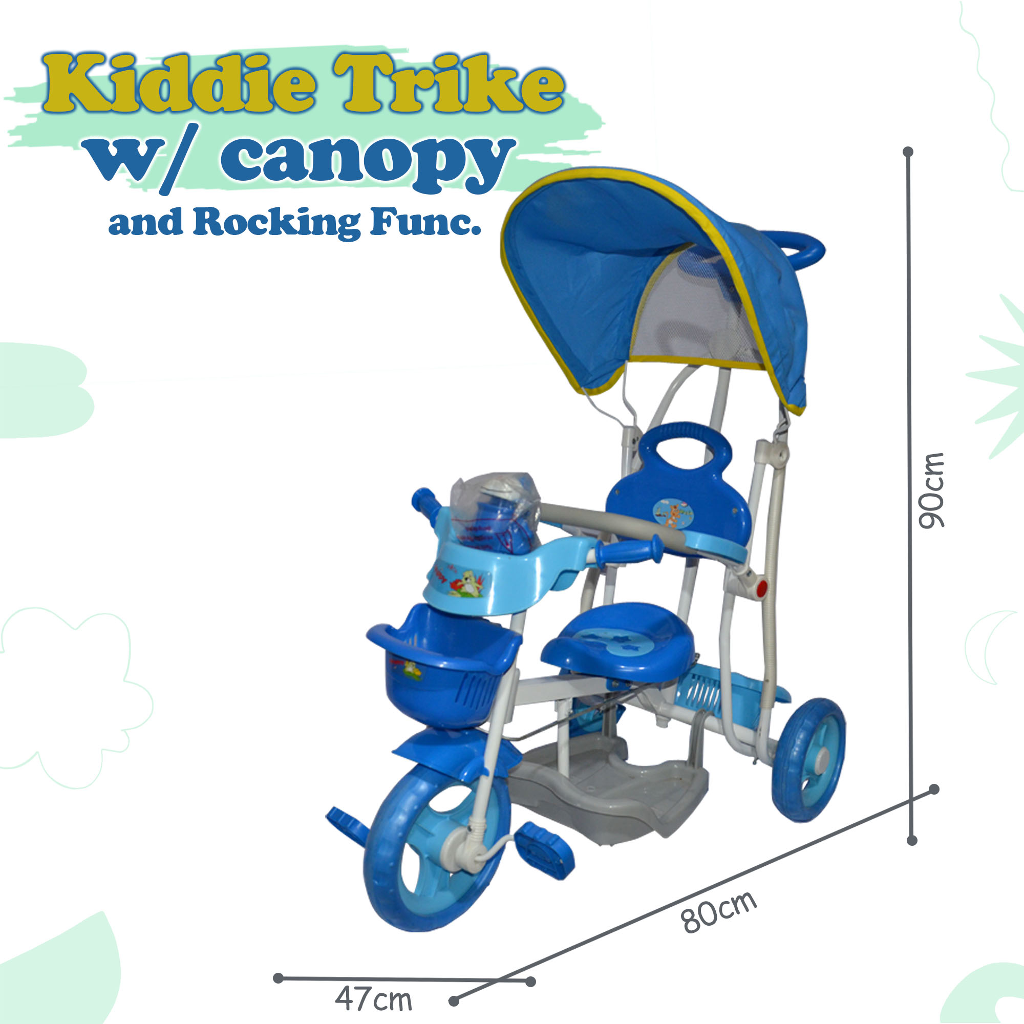tricycle with steering handle