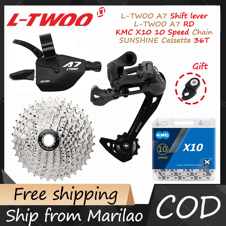Mini Groupset Ltwoo 10 Speed Shifter LTWOO A7 Elite 1X10S Groupset