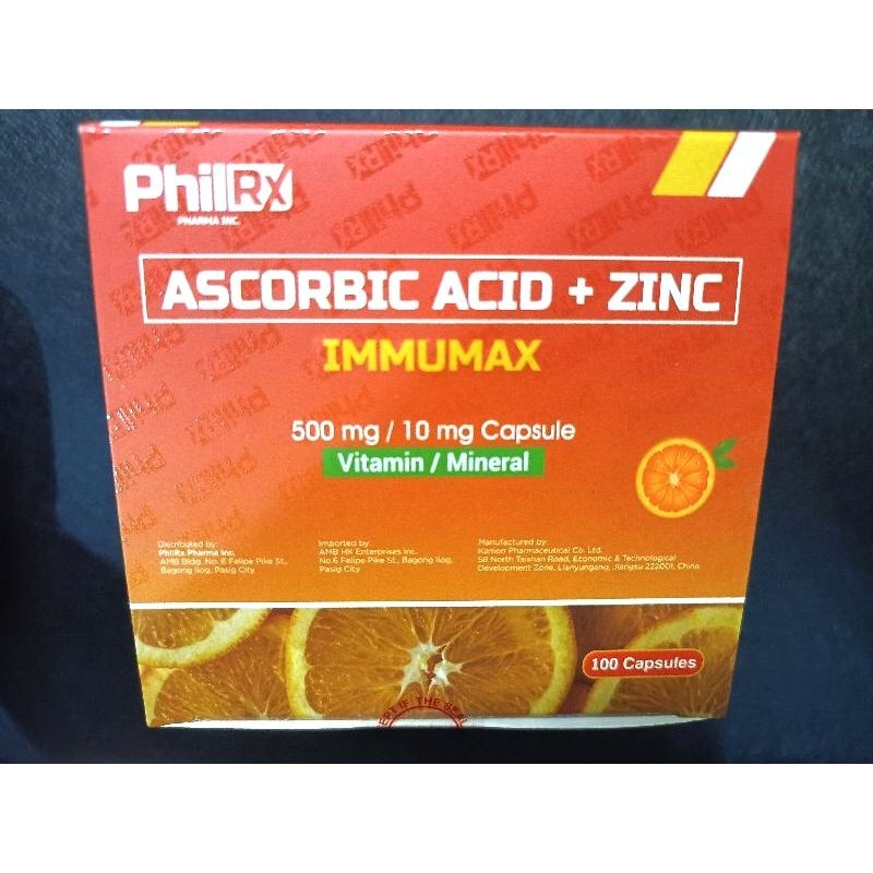 Sodium Ascorbate Zinc Protec Zinc Vitcee Plus Immumax Vitamin C Mineral 100 Capsules Lazada Ph