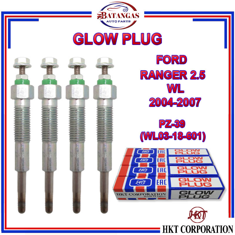 1x Heater Glow Plug for Ranger 2.5 D DT 2001-2006 BLUEPRINT 4025139 