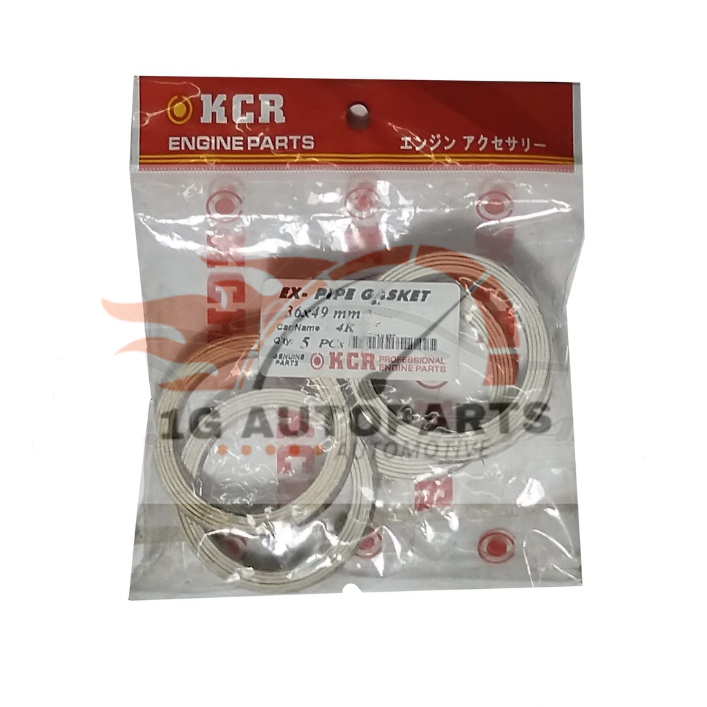 Exhaust pipe Gasket 36x49mm for Toyota 4K Lazada PH