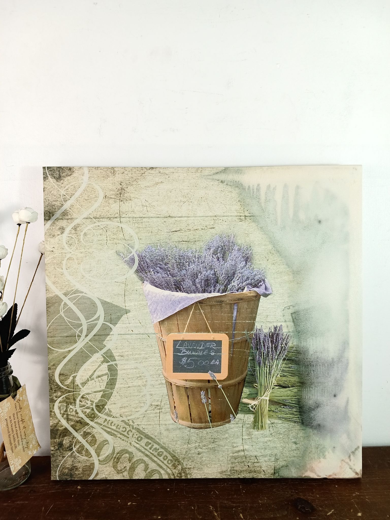 Decorative Lavender Flower Wall Décor Display Home Décor, Collection, Gift Ideas Lazada PH