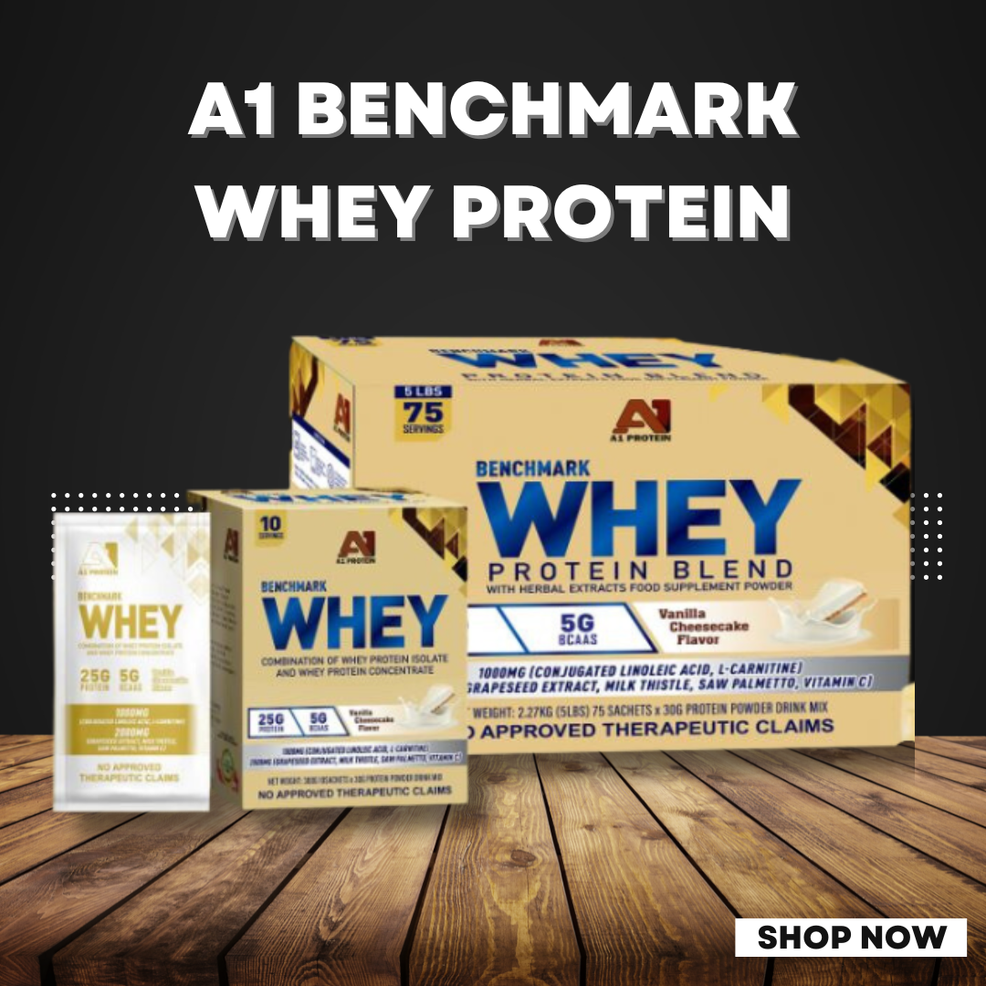 A1 Protein Benchmark 100 Whey Protein Blend Fast Digesting Whey