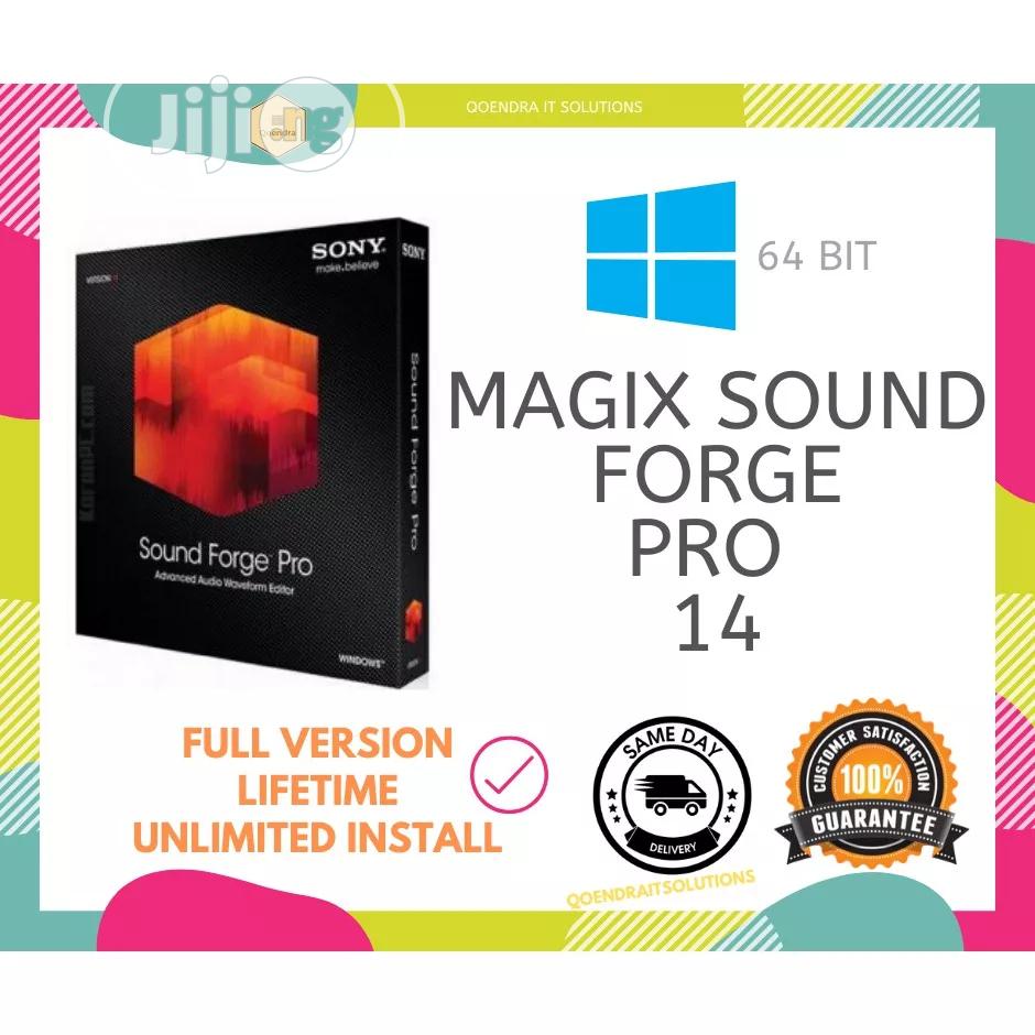 sound forge pro 11 customer support
