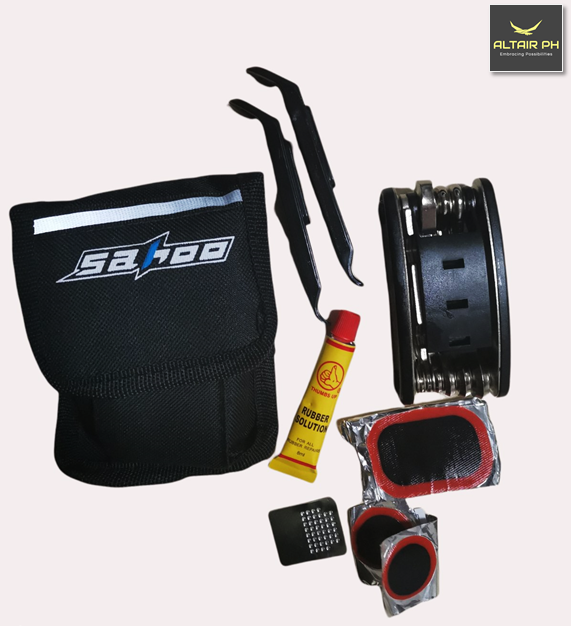 Bicycle Vulcanize Tire Repair Kit Saddle Bag Lazada PH