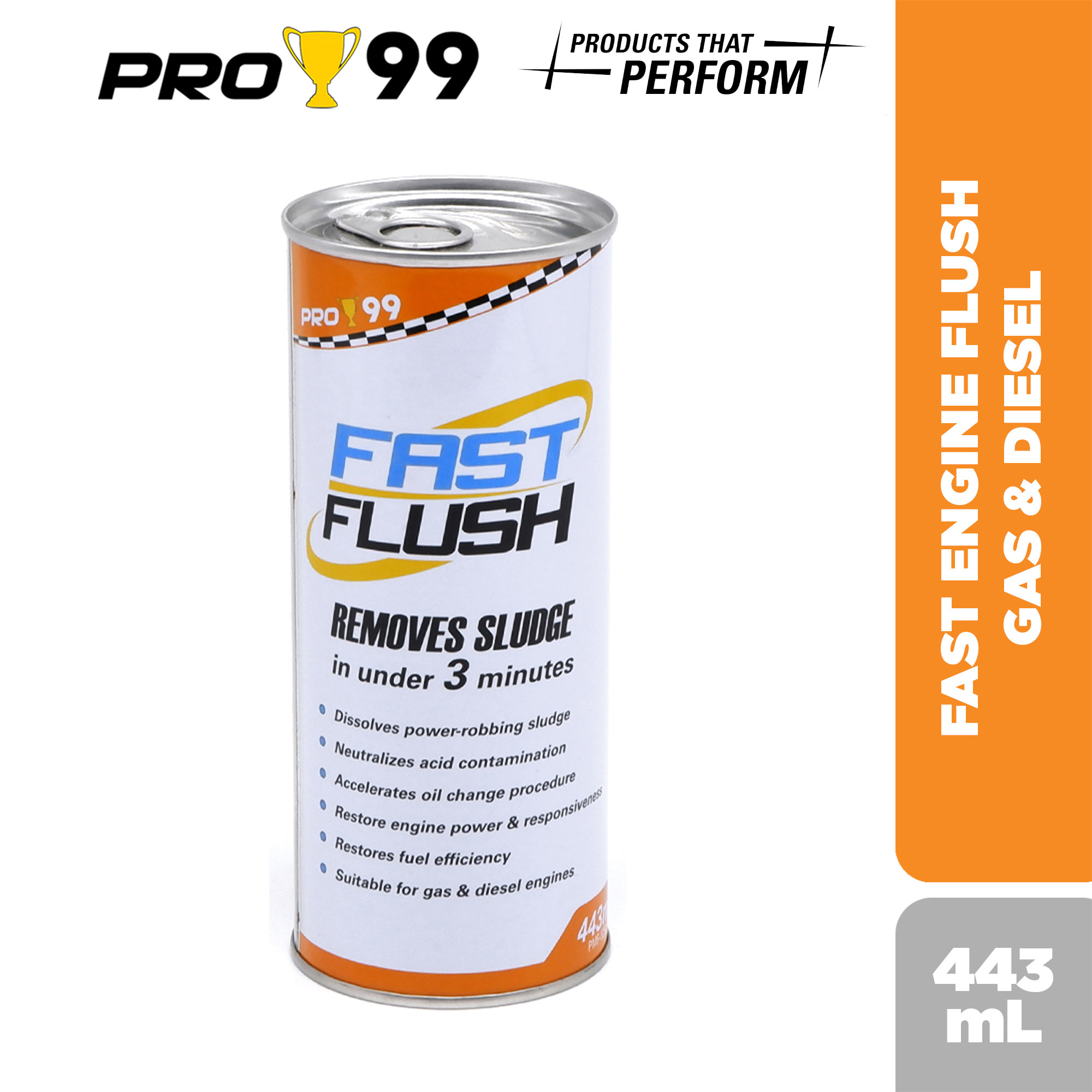 Pro99 Fast Flush Car Motor / Engine Flush Cleaner 443mL Lazada PH