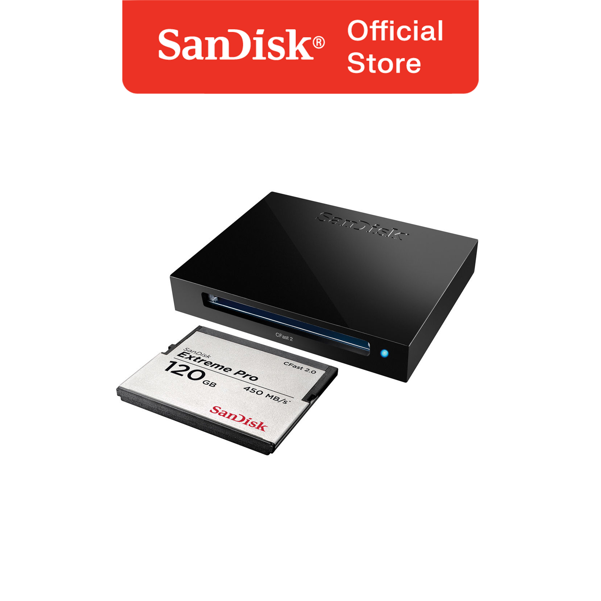 SanDisk Extreme Pro CFast card reader/writer USB (SDDR-299-G46