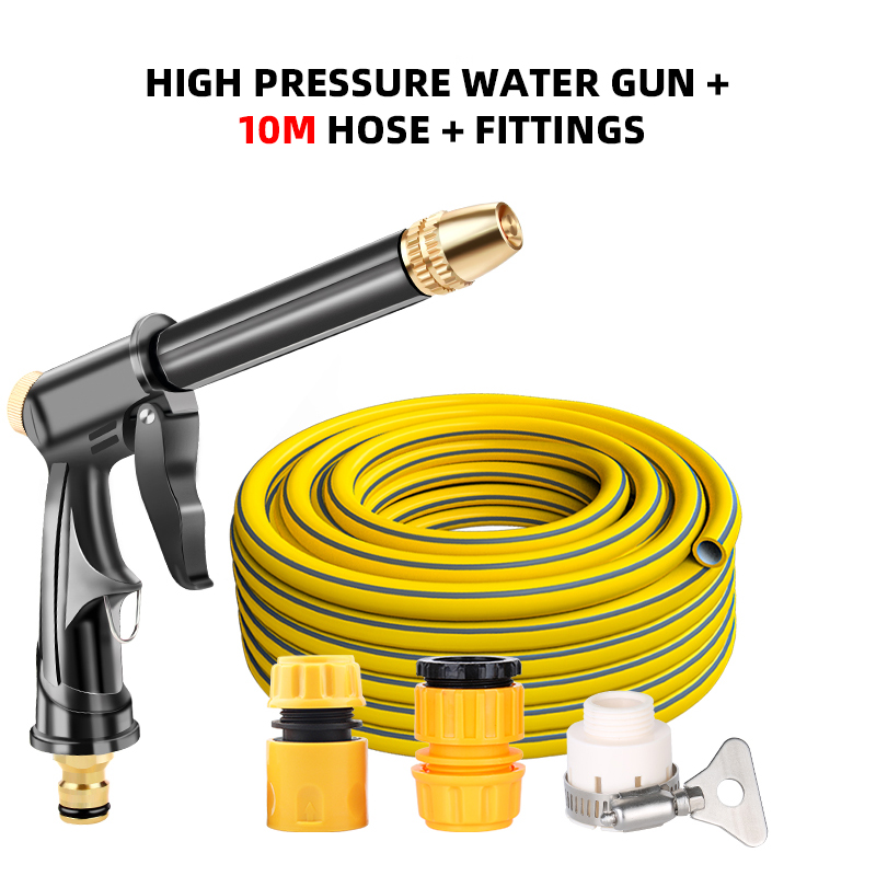 High Pressure Water Gun Adjustable Car Wash Lances Foam Gun Home Garden ...