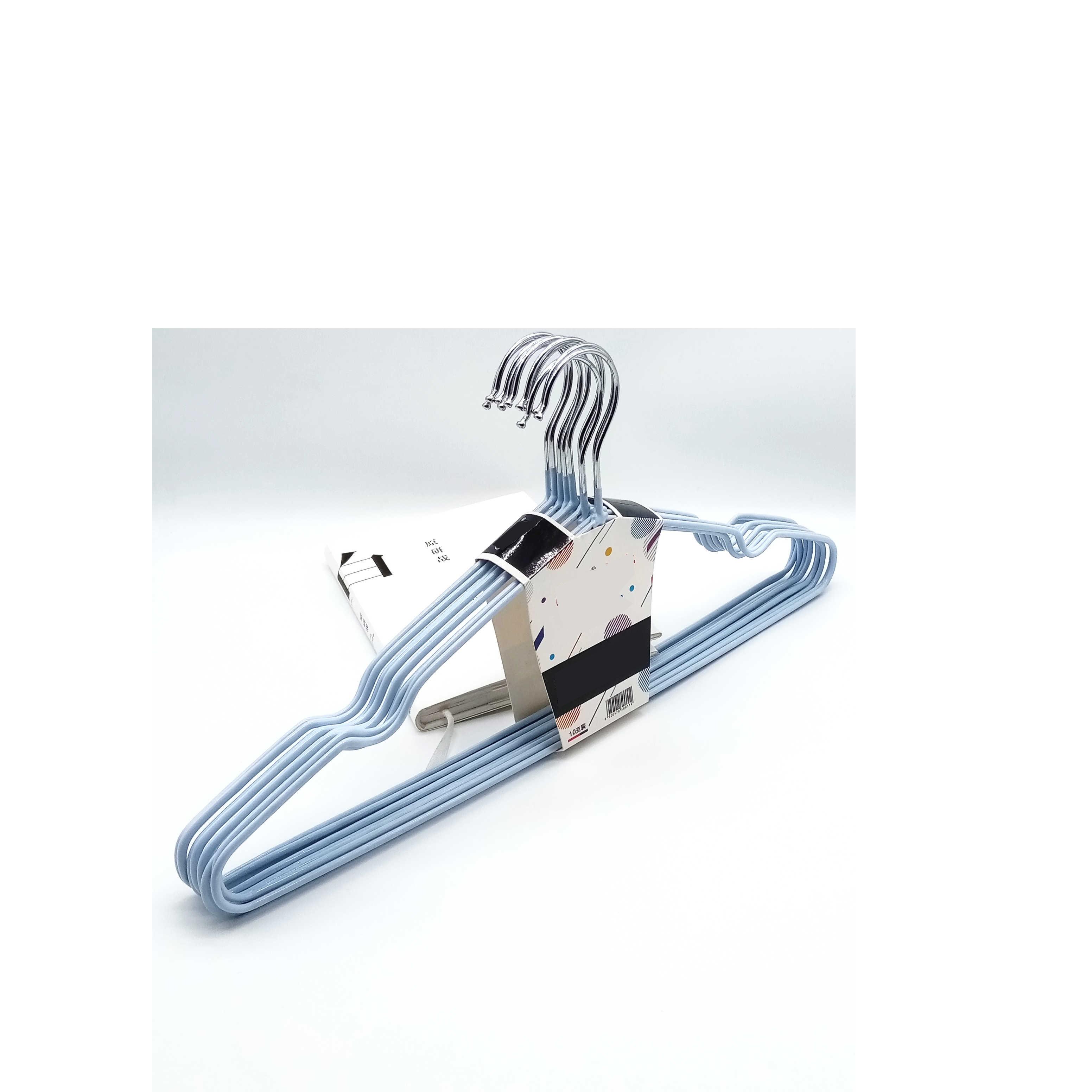 10PCS/lot Hanger Stainless Steel Drying Hanger Strong Cloth Hangers