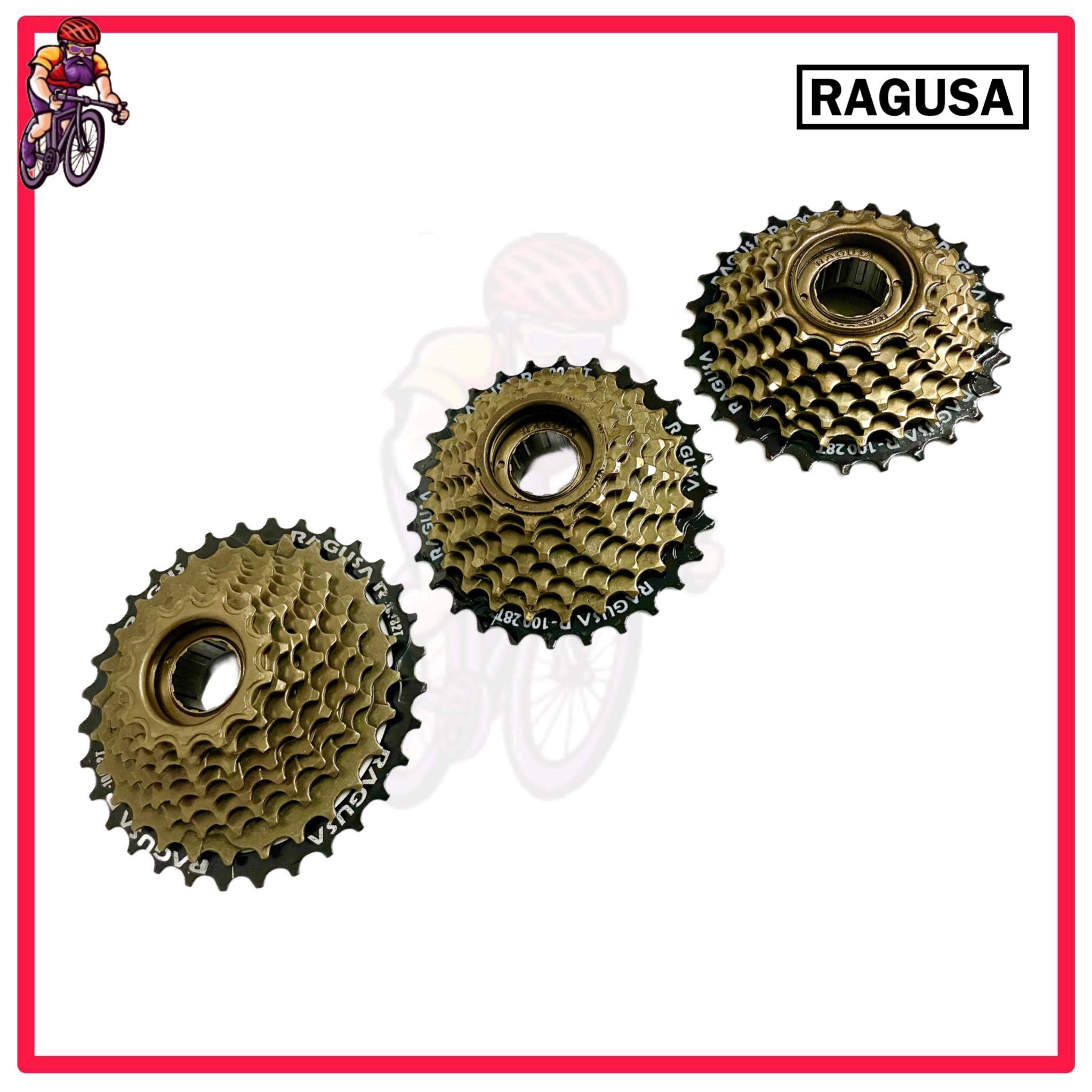 Ragusa Sprocket Gold 10 Speed Ragusa Bicycle Sprocket Thread Type