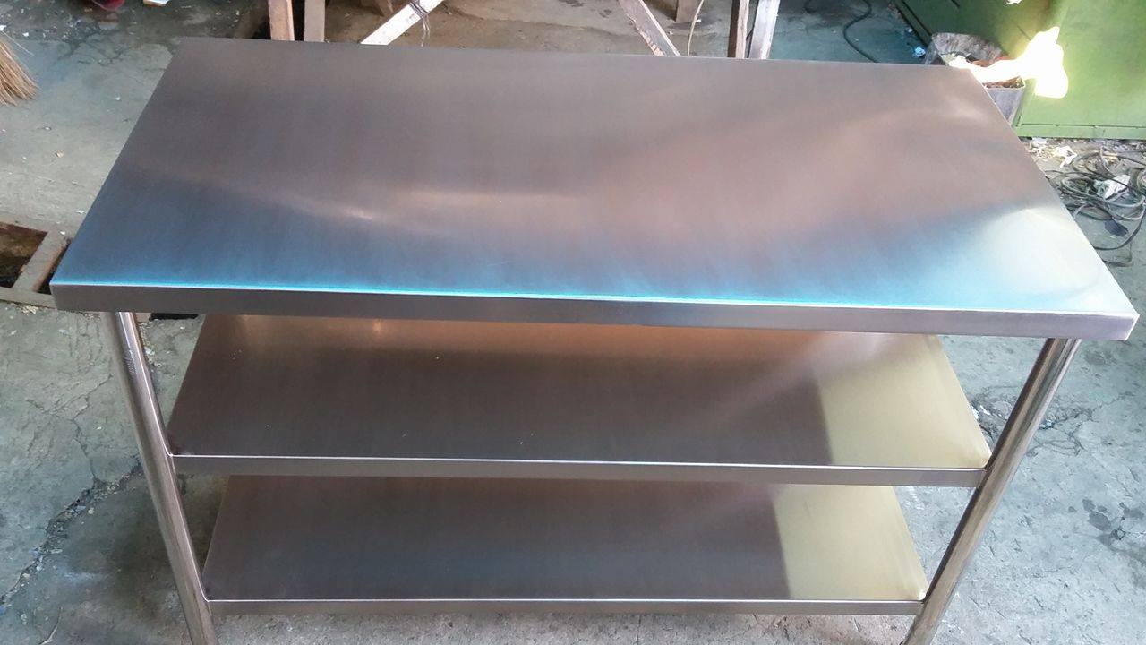 Stainless Steel 3 Layer Preparation Table (60cmx60cmx80cm) Lazada PH