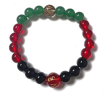 Money, Love & Happiness Mantra Bracelet