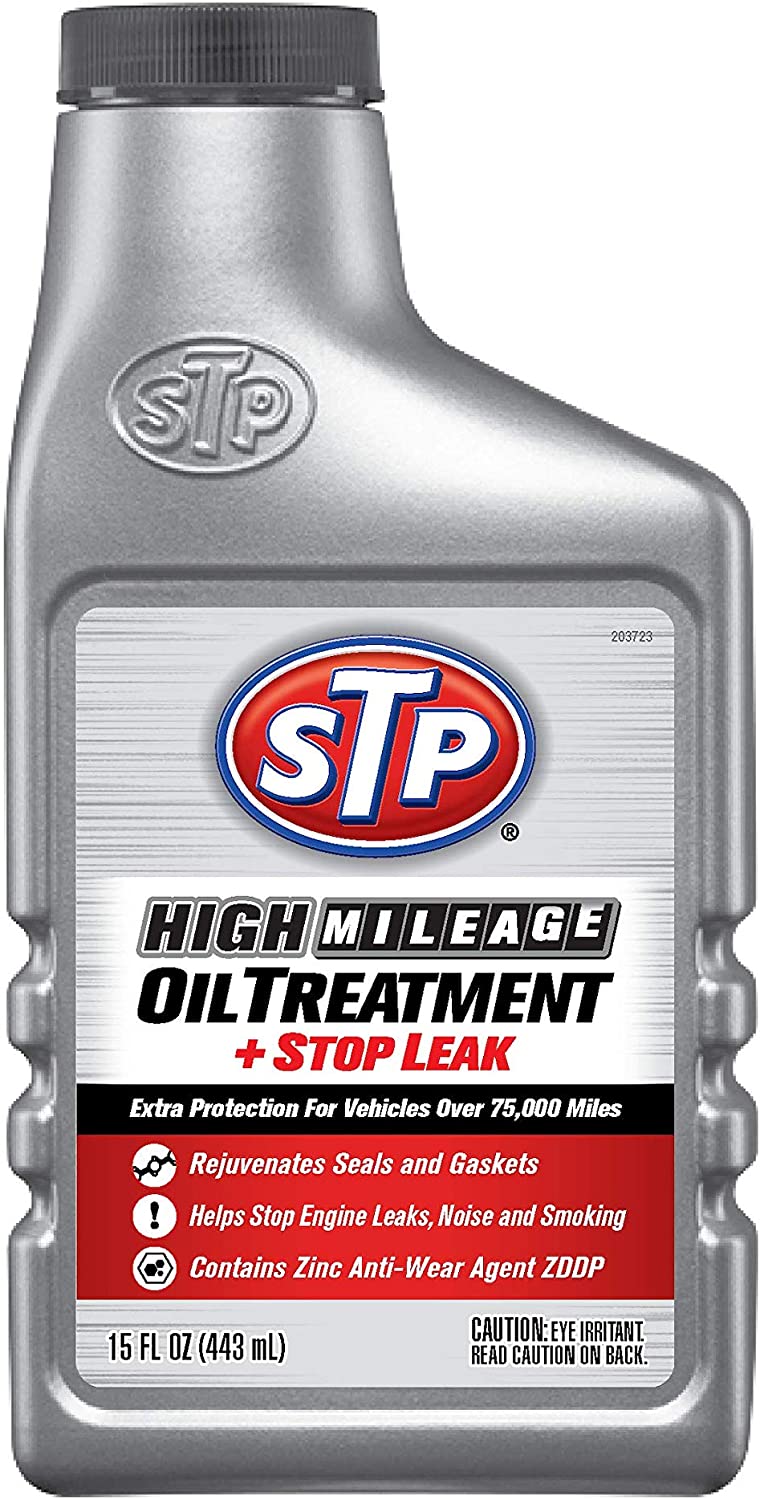 STP High Mileage Oil Treatment, Formula for Cars  Truck, Stop Leak,  Bottles, 15 Fl Oz, 15604B Lazada PH