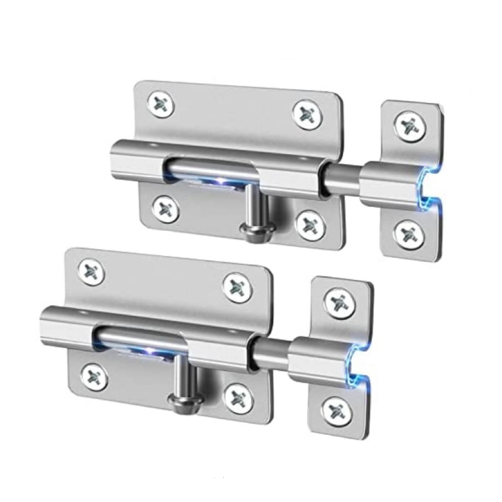 Garage Door Vertical Track TAODAN Garage Door Latch Flip Bolt Lock ...