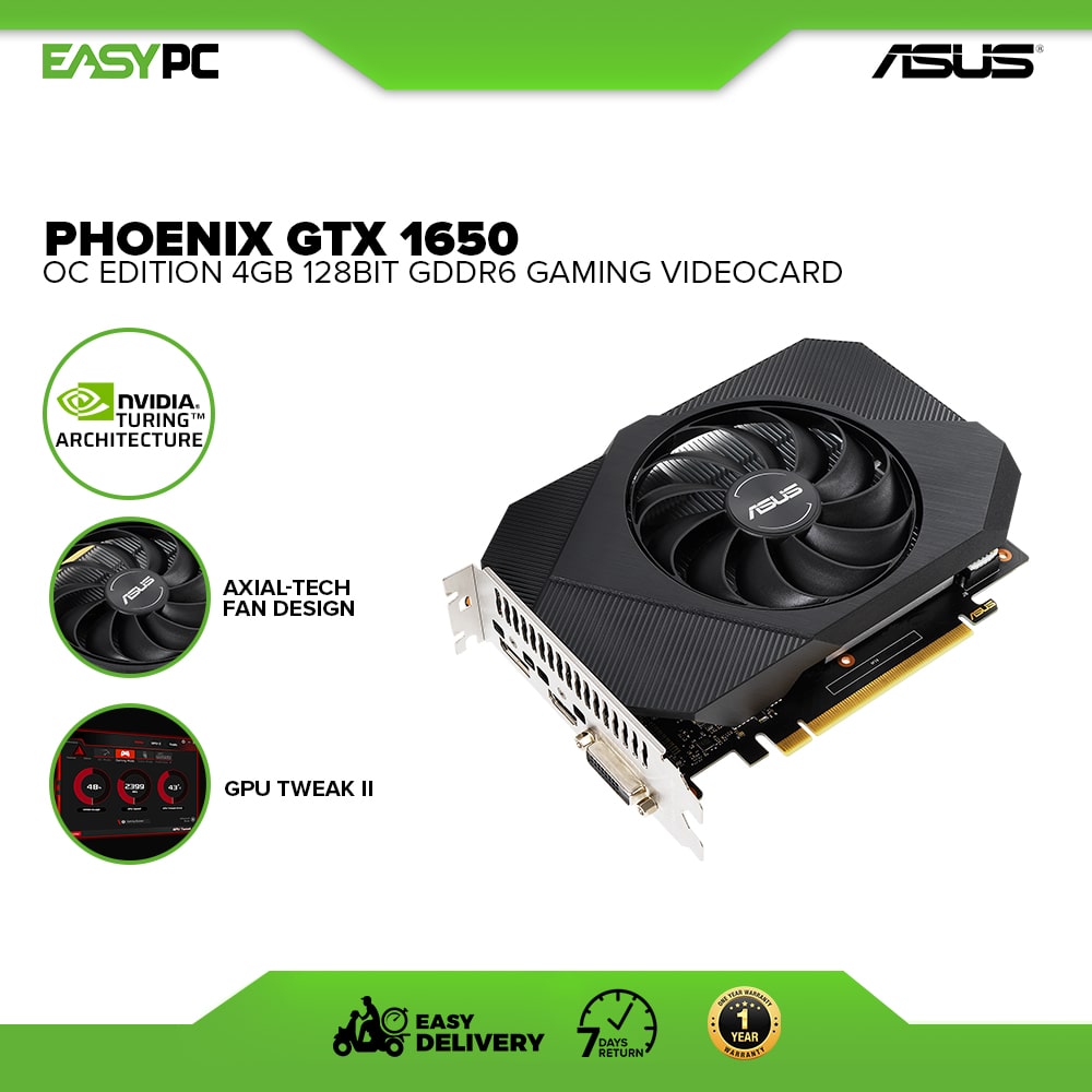 Asus ph gtx discount 1650 oc 4gb