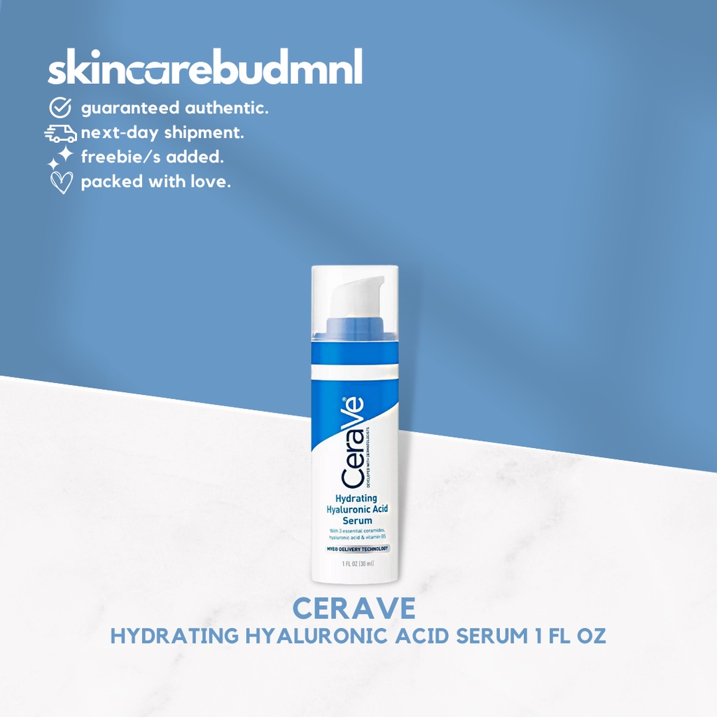 CeraVe Serums (Hydrating Hyaluronic Acid Serum ～ Resurfacing Retinol
