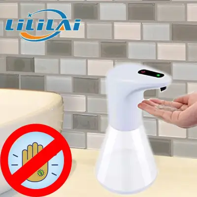 GoClean 480mL Smart Automatic Soap Dispenser Spray Type Touchless Soap Dispensers with IR sensor