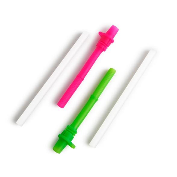original xxx Munchkin Replacement Straws with Valves for Click Lock