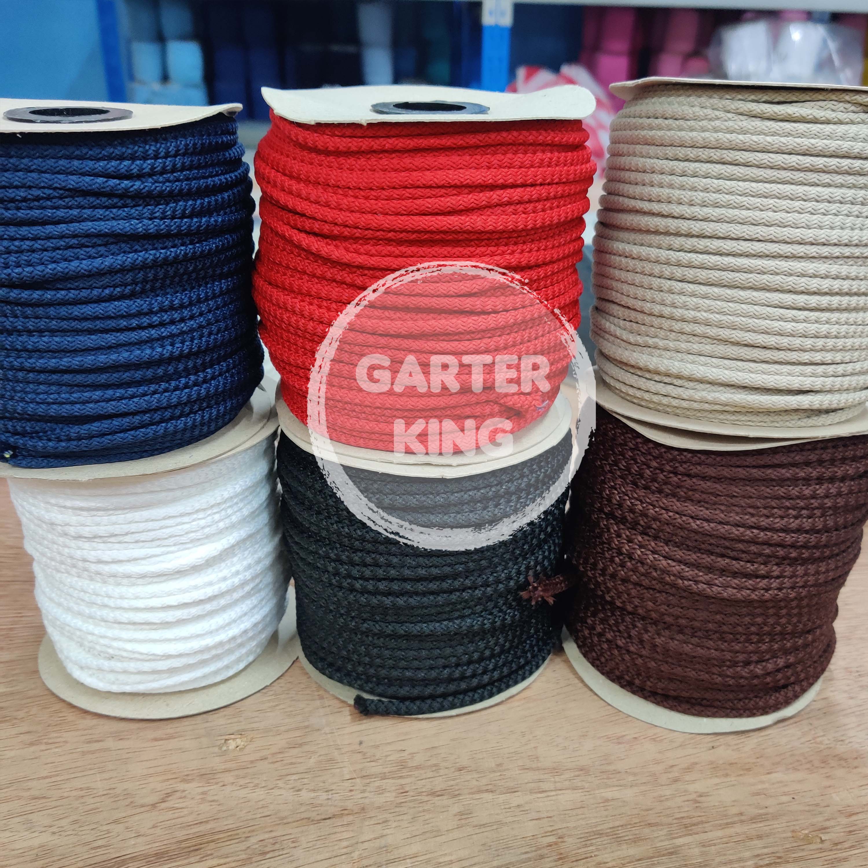 COTTON / POLYESTER CORD (60 YARDS PER ROLL) NOT elastic / garter