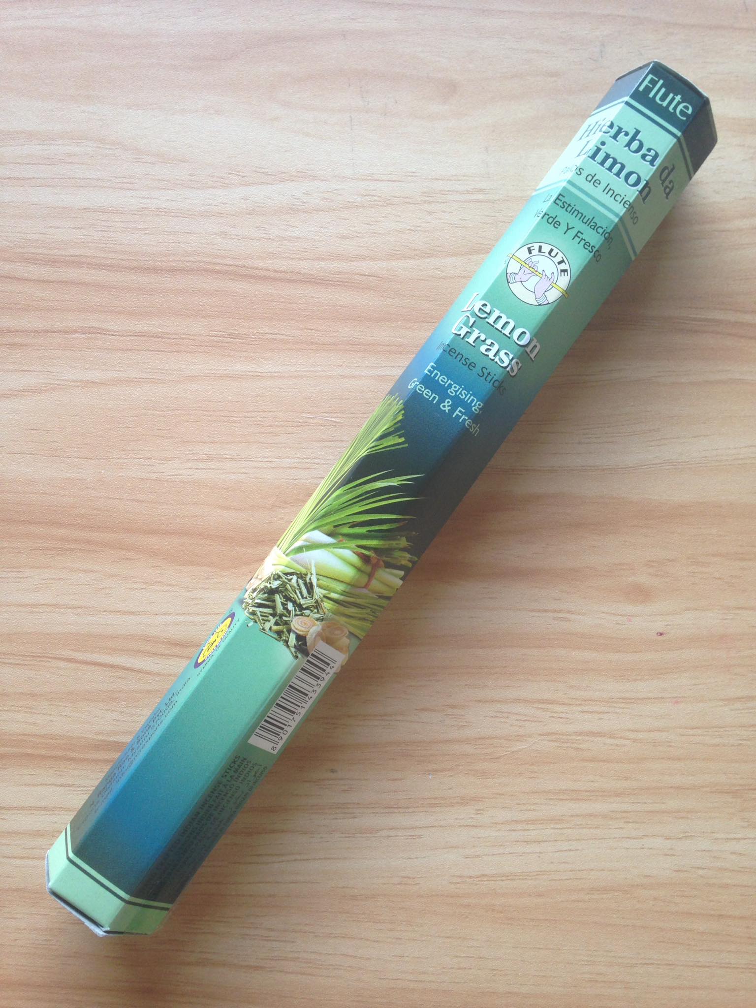 Flute Lemon Grass Incense Sticks (Burn For Mental Clarity) Lazada PH