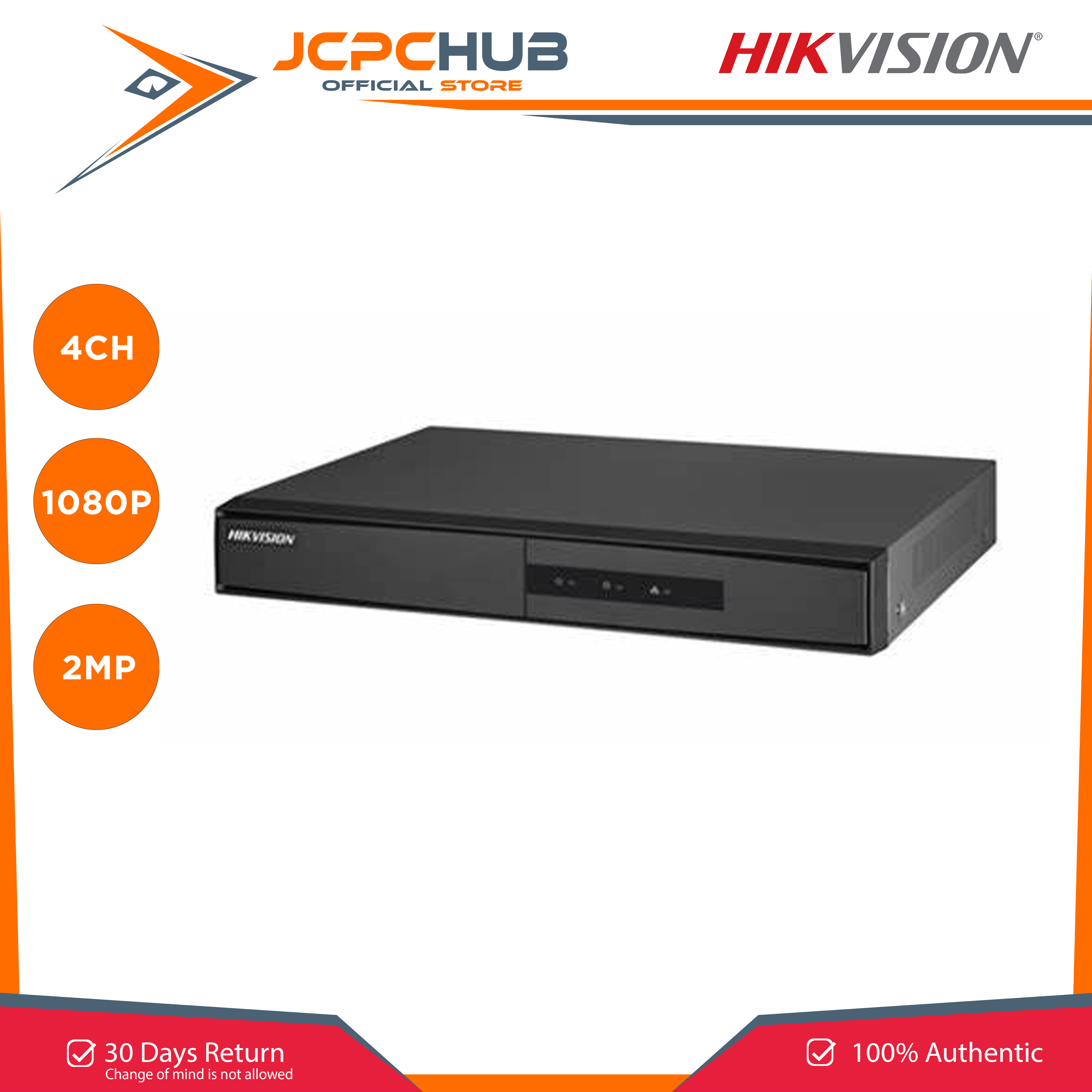 Hikvision DVR Channel DS-7204HGHI-F1/K1 1080P Lite 1SATA