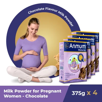 Anmum Materna Milk Powder Chocolate 375G x 4