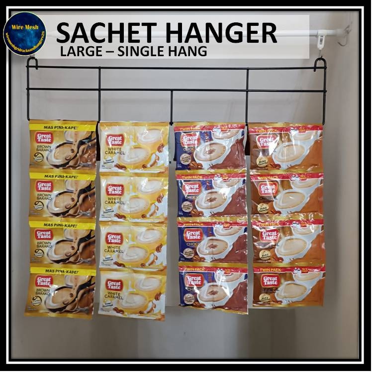 SACHET WIRE HANGER (BIG WIRE) LARGE - SACHET HANGER STORE DISPLAY