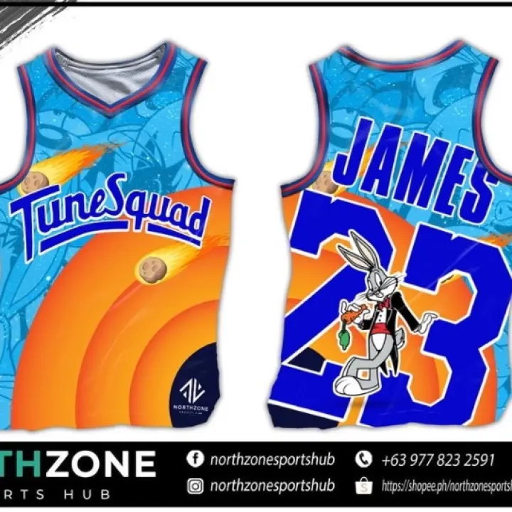 space jam jersey sublimation