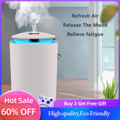 Quiet Mist Humidifier with LED Light - USB Powered