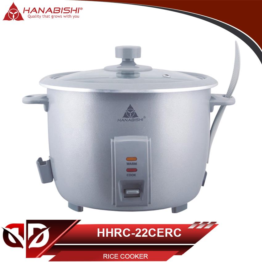 Hannex Rice Cooker Hanabishi HHRC-22CERC 2.2Liters 12 cups Glass Cover Ceramic Rice Cooker ...
