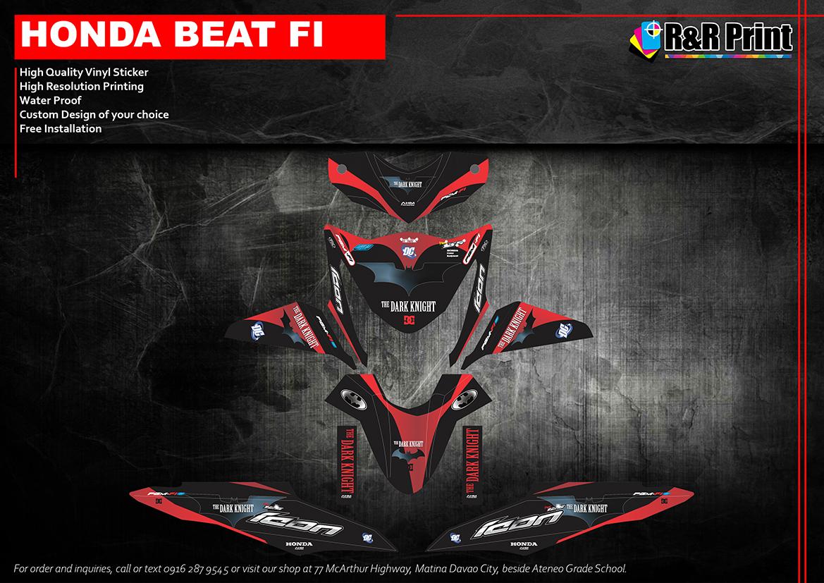 Honda Beat FI Decal Sticker Lazada PH