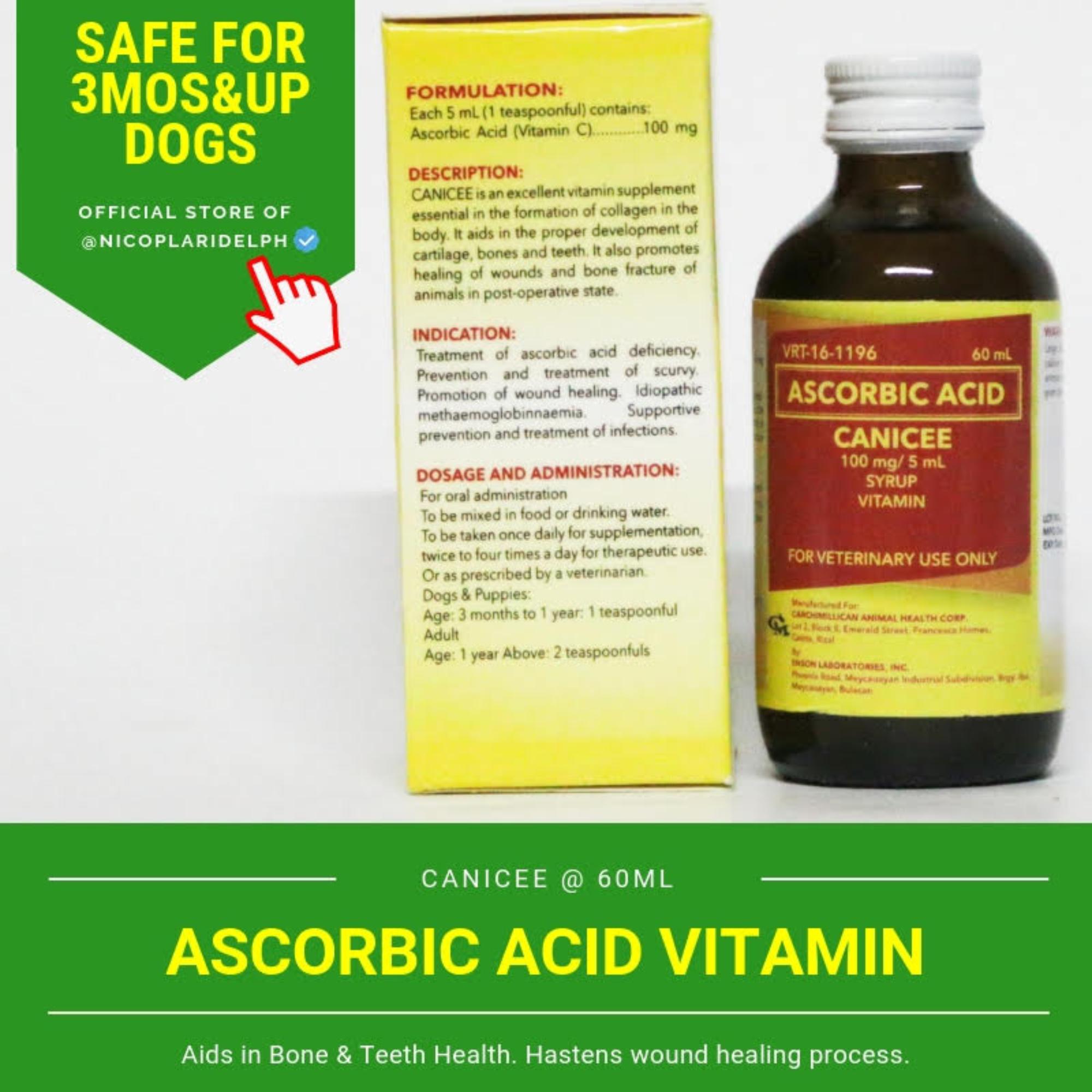 ascorbic acid safe for dogs