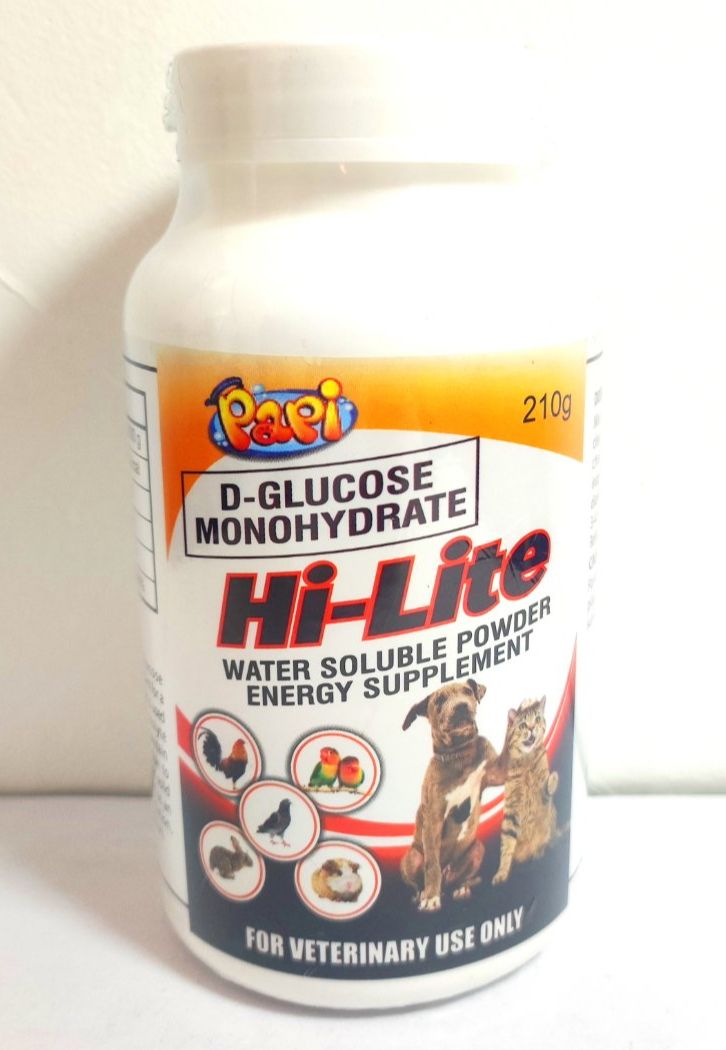 G&G]PAPI HI LITE 210 G DEXTROSE POWDER FOR DOGS CATS