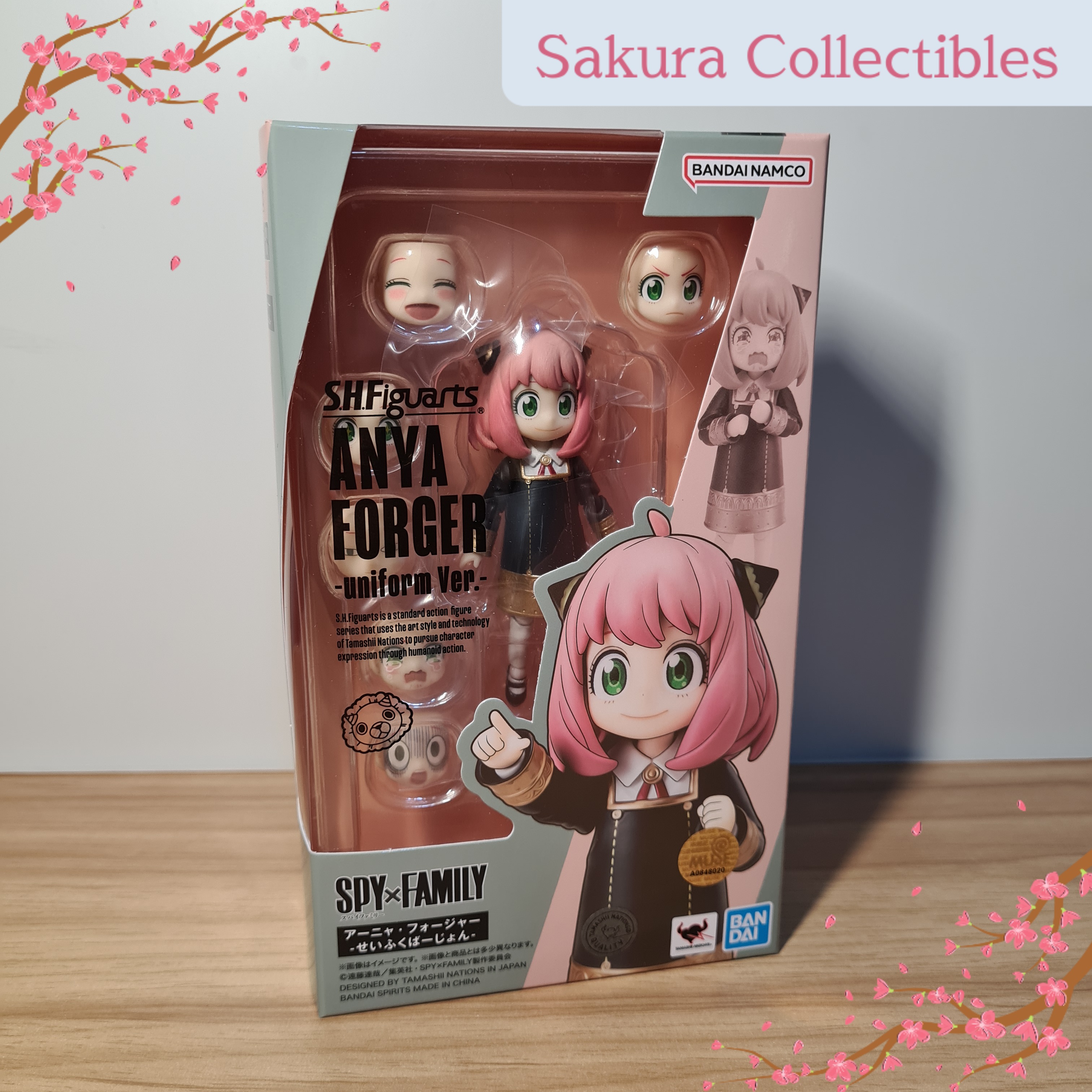 Anya Forger (Uniform Ver.) Spy X Family S.H.Figuarts Figure (2)