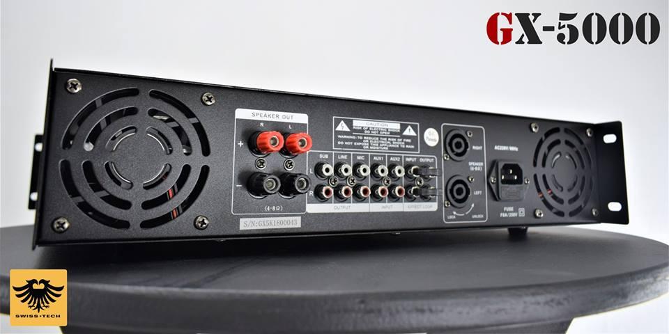 Kevler Gx 5000 1000w X 2 Amplifier With Usb Bluetooth Mic Feedback Reducer Sub Woofer Out Line Out And Mic Out Lazada Ph