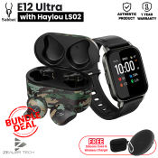 Sabbat E12 Ultra Camo TWS Earphones & Haylou LS02 Smartwatch