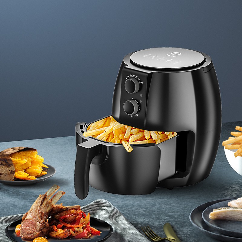 China Non-stick Multifunction Digital Gas Air Fryer Heated Rapid Air  Kitchen Deep Fryer Without Oil Manufacturer and Supplier