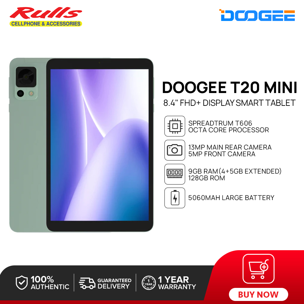 DOOGEE T20 Mini 8.4 Inch FHD Display Tablet 9GB RAM +128GB ROM