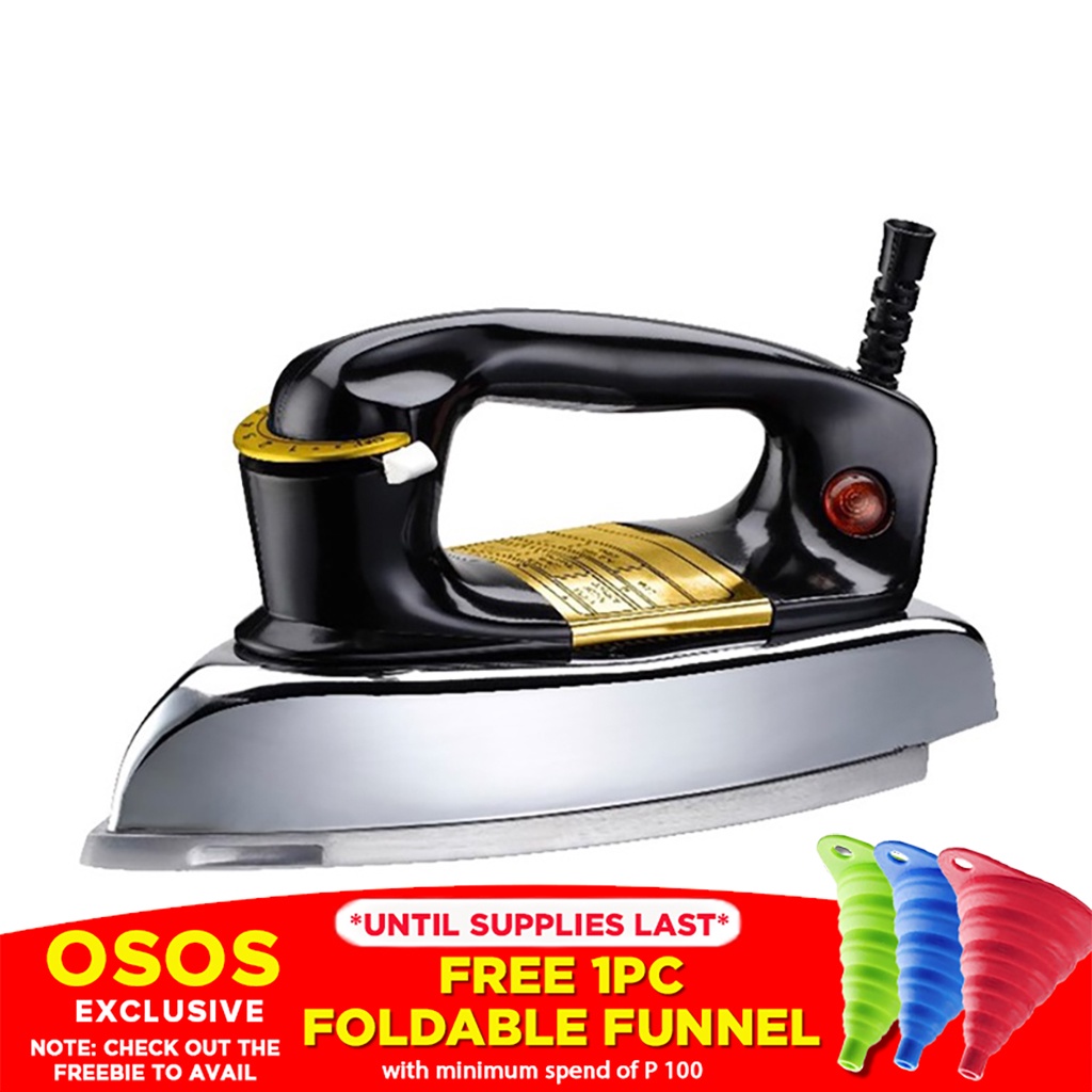 Dowell Original Dry Flat Iron with Heavy Weight Crease Removal DI-551 ...