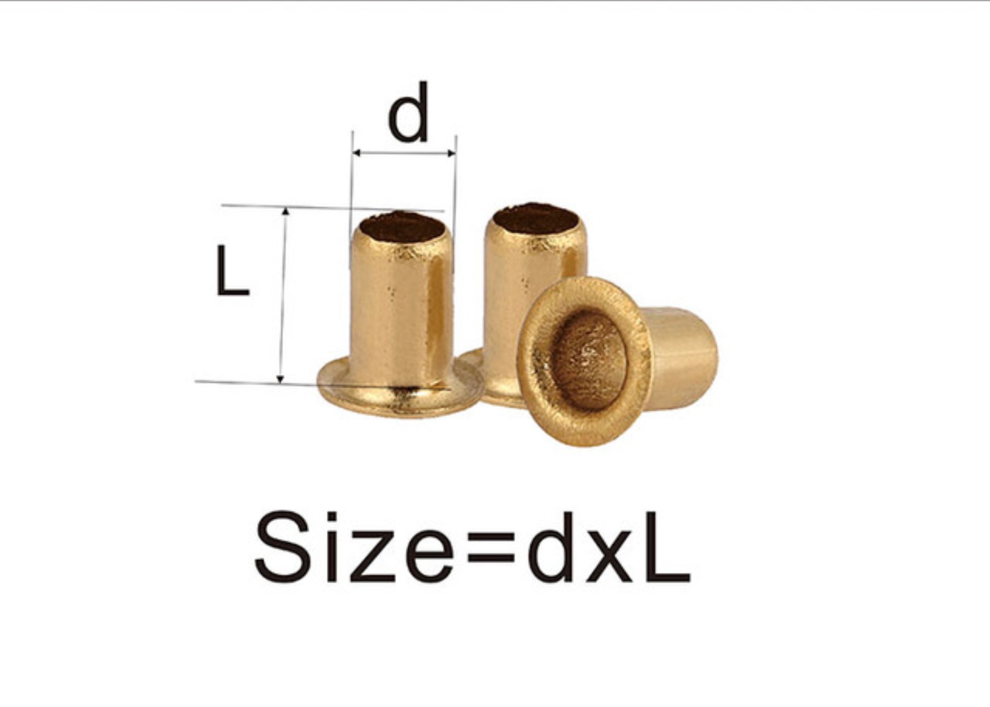 Tubular Rivets M0.9-M6 Circuit Board PCB Nails Copper Eyelet Hollow Through  Nuts