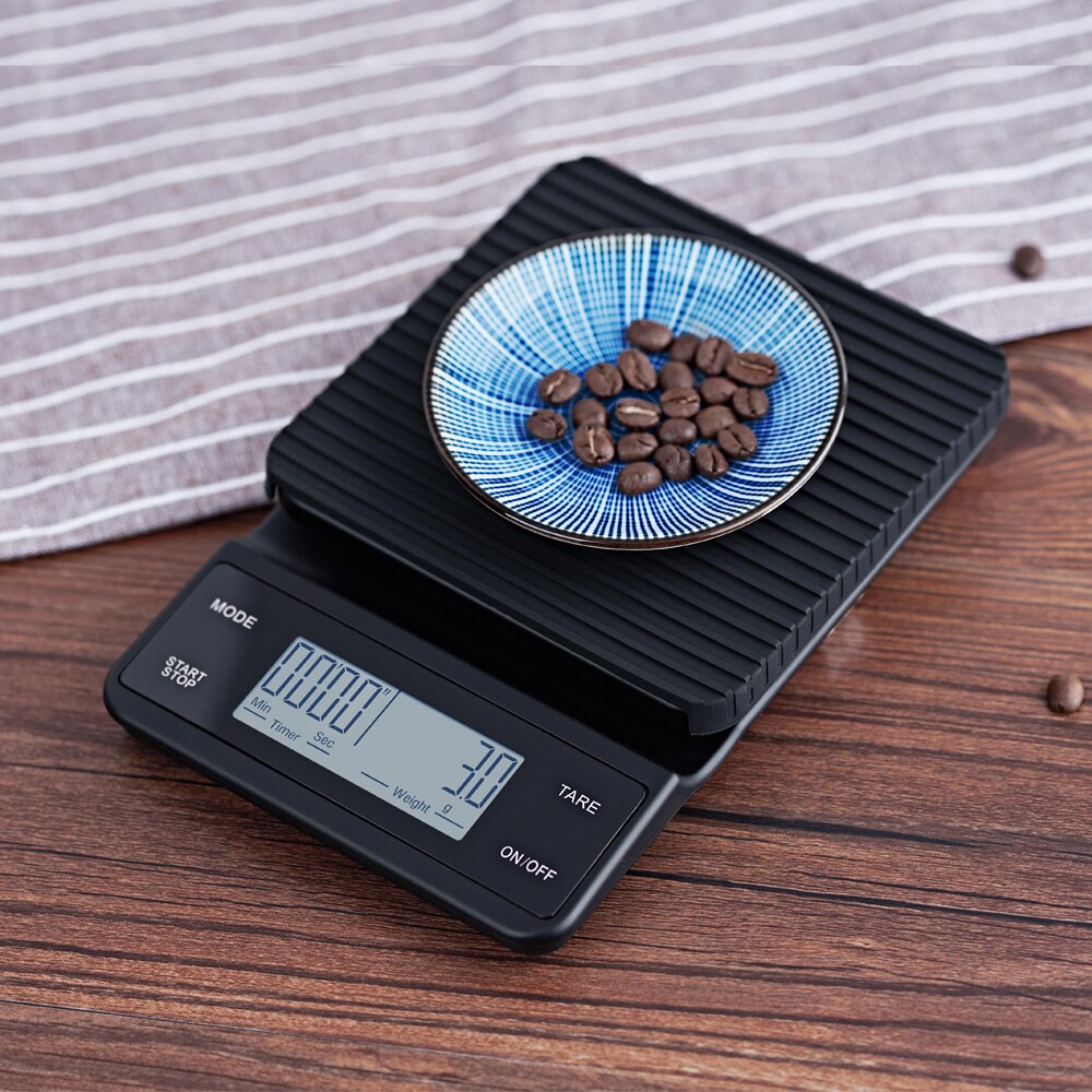 Famulei USB Accurate Electric Coffee Scale Timer High-precision