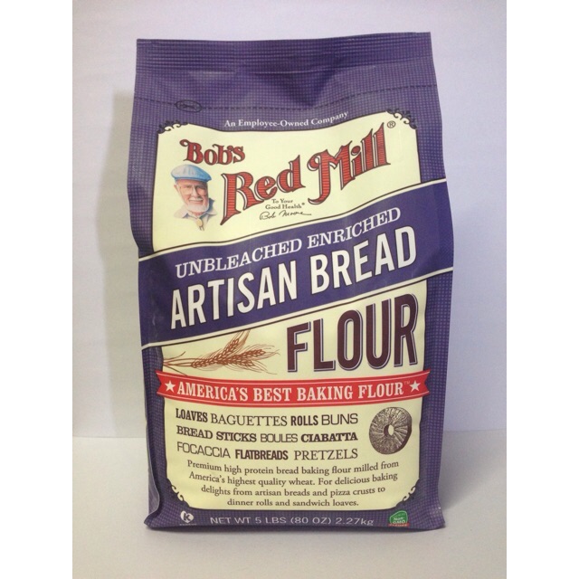 Bob's Red Mill Unbleached Artisan Bread Flour 2.27kg Lazada PH